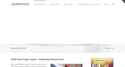 Desktop Screenshot of pragueairport.co.uk