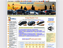 Tablet Screenshot of pragueairport.net